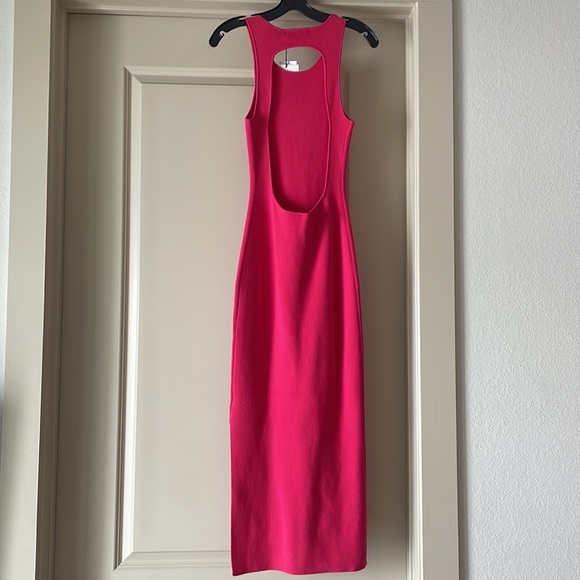 ANNA QUAN JEMMA OPEN-BACK COTTON-BLEND MAXI DRESS - Picture 8 of 8